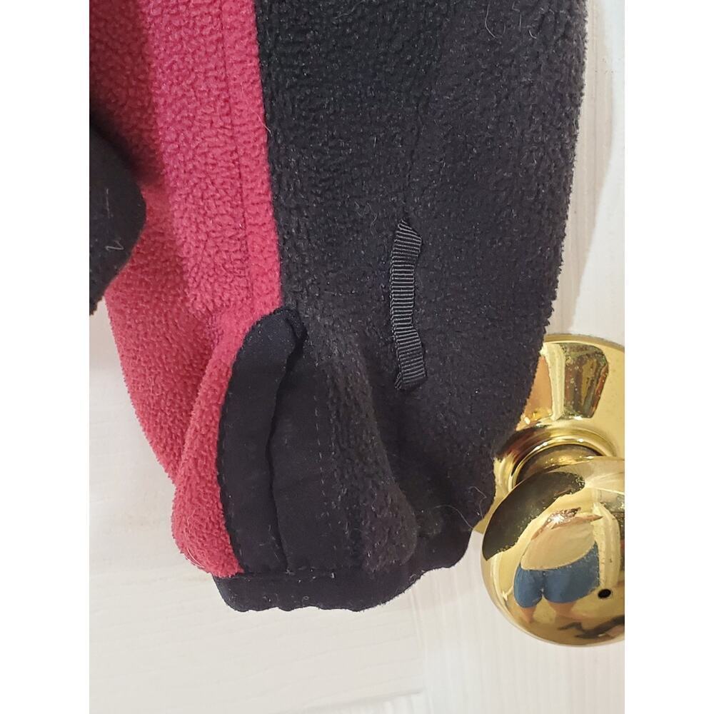 Eddie Bauer Windcutter Fleece Jacket Women’s Red Black Softshell WeatherEdge 365 - Picture 13 of 16